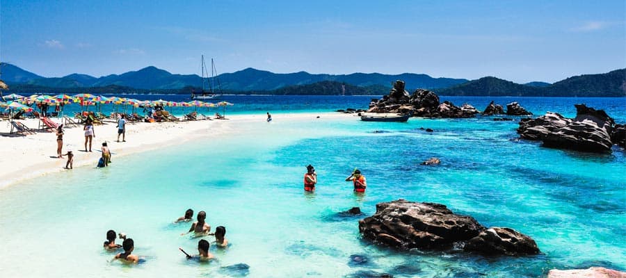 Beautiful beaches on your Phuket Cruise