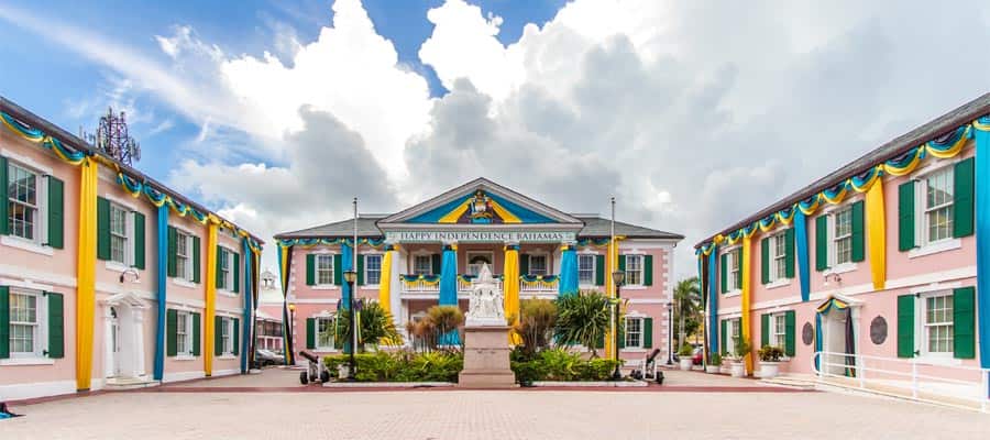 Don't forget to visit Parliament Square on your Bahamas cruise