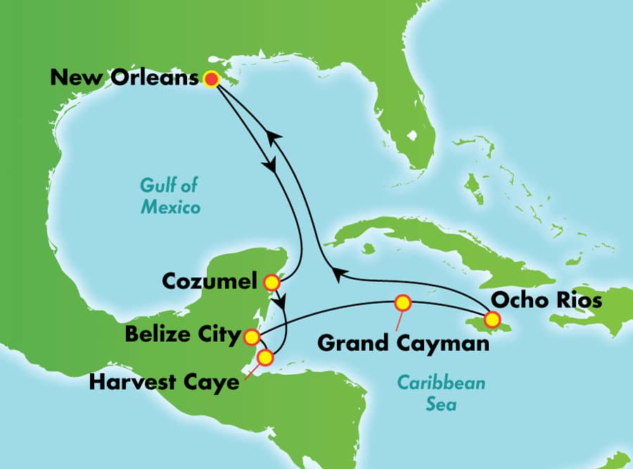 Cruise Out Of Barcelona: 10 Day Caribbean Cruises