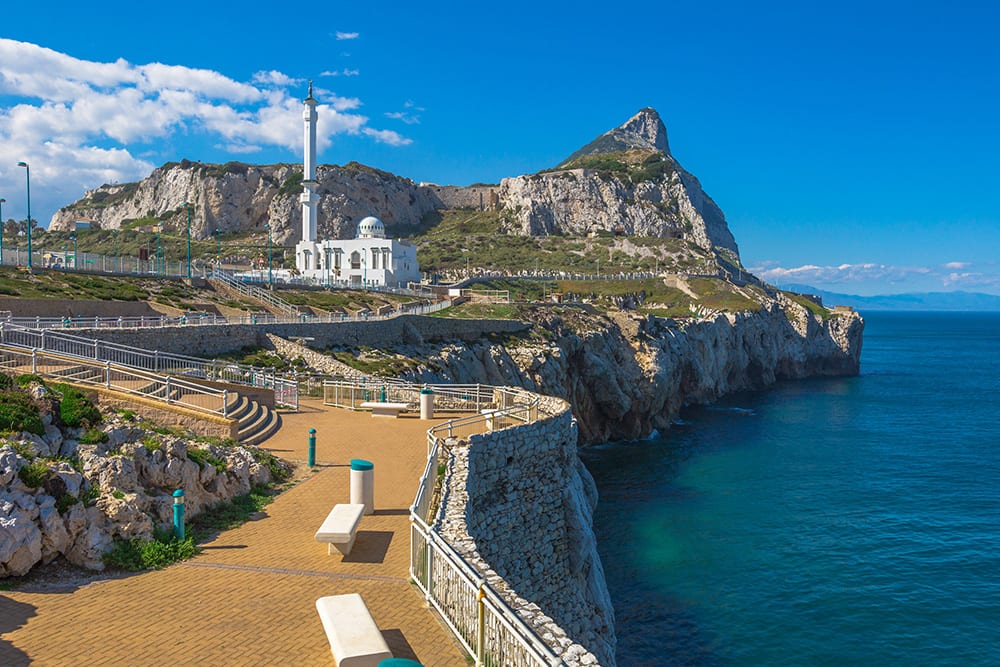 Europa point, the southernmost point of Gibraltar