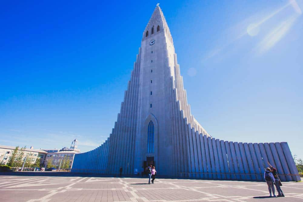 Hallgrimskirkja cathedral, Reykjavik, Iceland