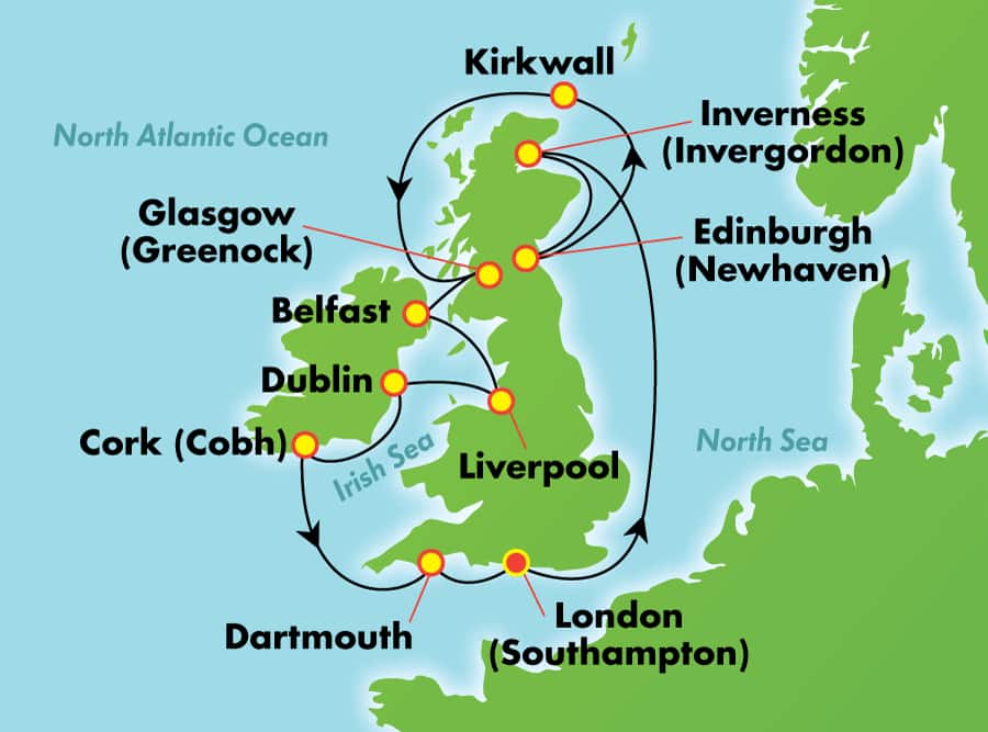 British Isles Cruises From Southampton 2024 Jemie Lorenza