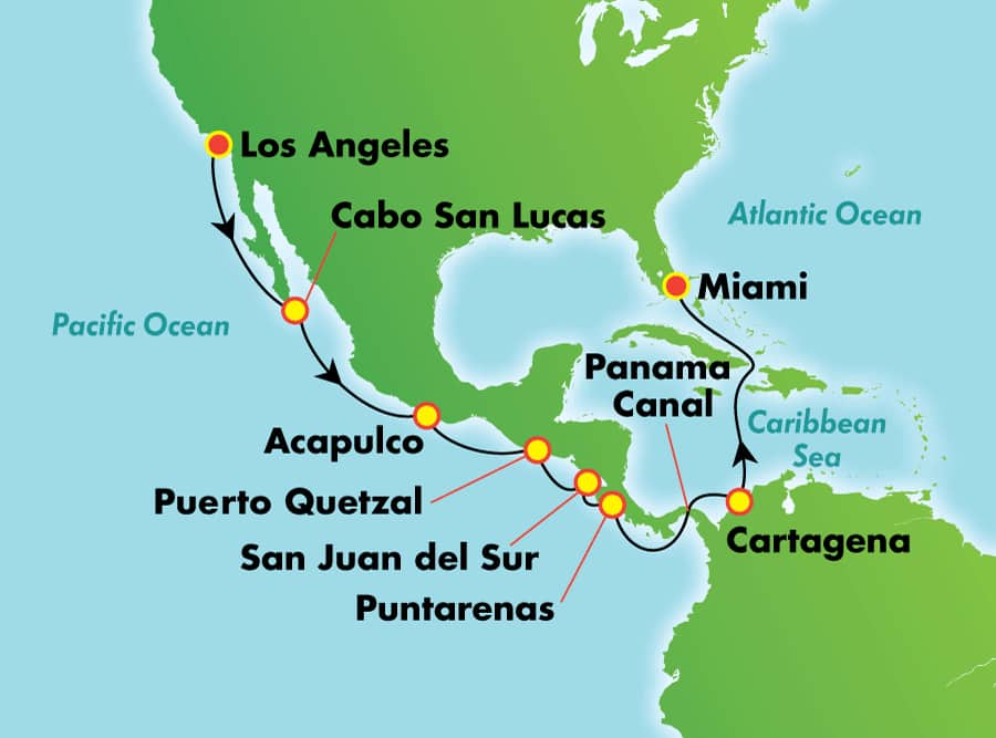 Singles De Panama Canal Cruise From Los Angeles To Miami Descargar Mp3