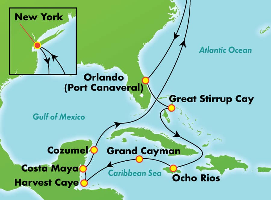 14-Day Western Caribbean from New York | Norwegian Cruise Line