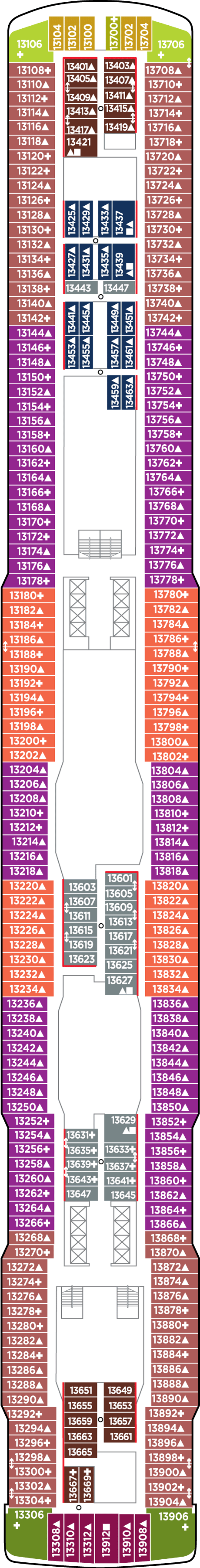 Printout of Deck Plans - Escape? - Norwegian Cruise Line - Cruise ...