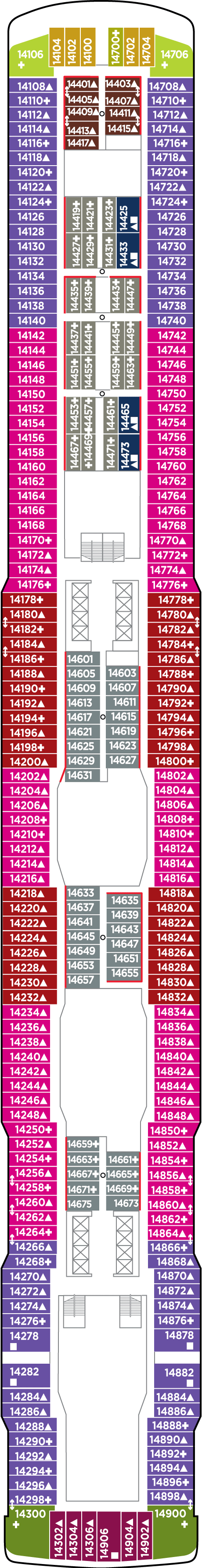 Printout of Deck Plans - Escape? - Norwegian Cruise Line - Cruise ...