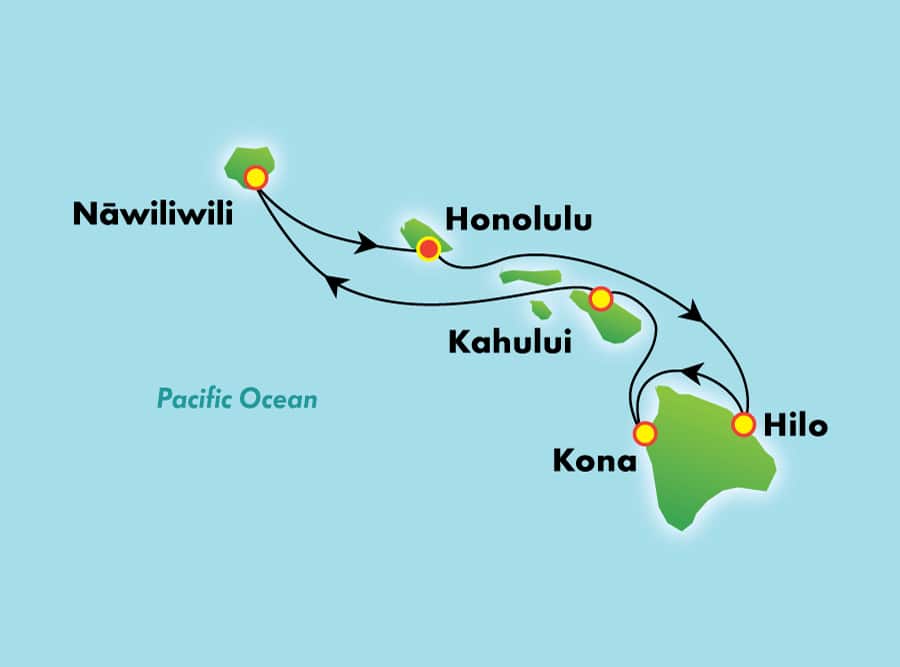 5Day Hawaii InterIsland from Honolulu Norwegian Cruise Line