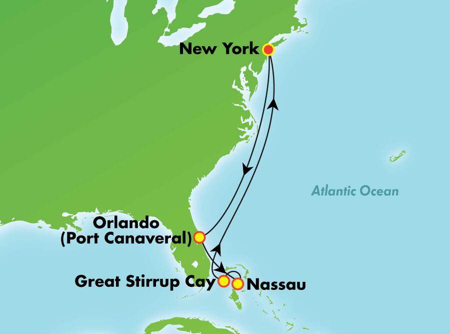 8-Day Bahamas & Florida from New York | Norwegian Cruise Line