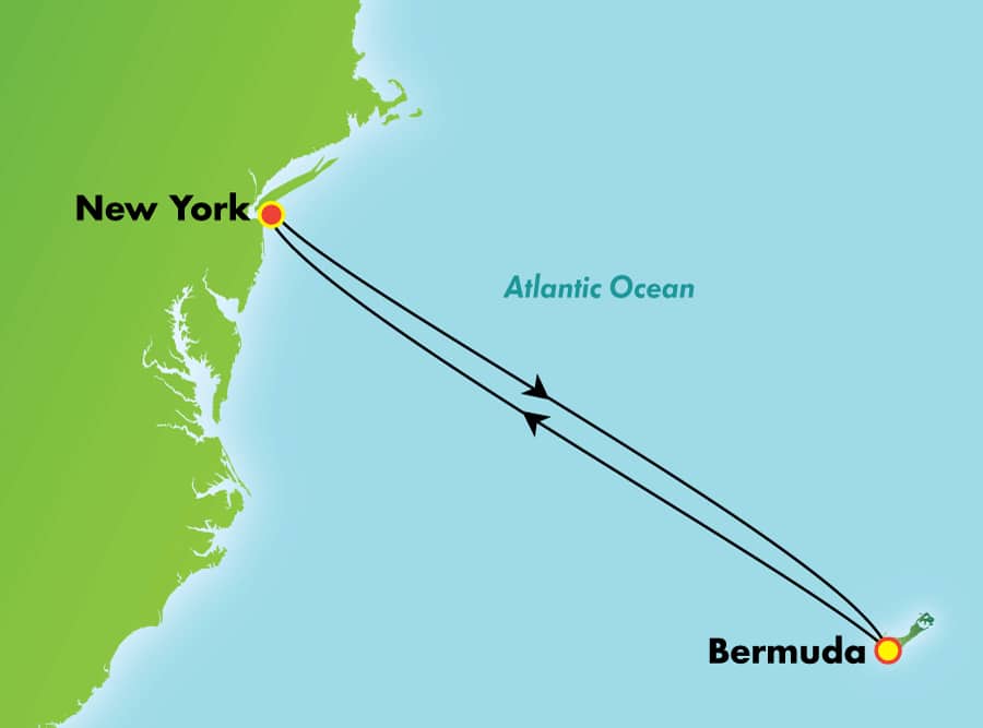 cruise ships from new york to bermuda