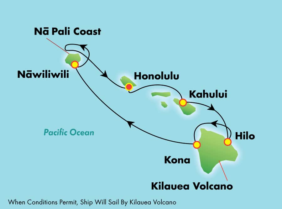 7 Day Hawaiian Island Cruises From 899 US! Special Offer by