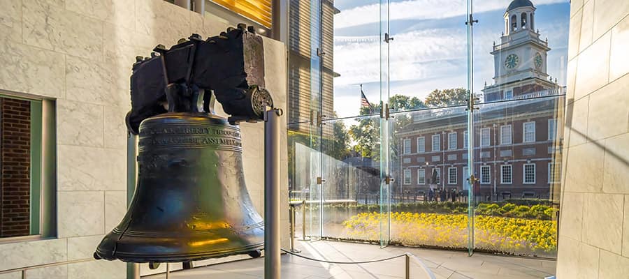 Liberty Bell in Philadelphia, Pennsylvania