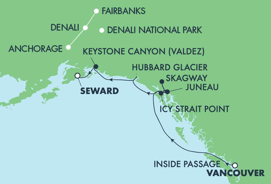 Alaska Cruisetours Cruise Packages Norwegian Cruise Line