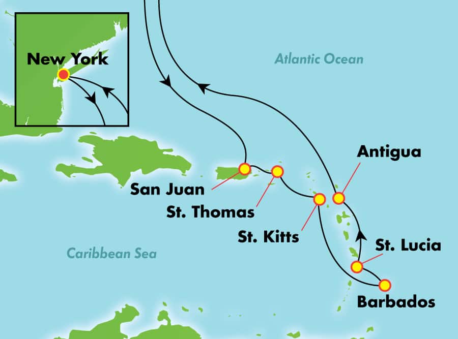 12-Day Southern Caribbean from New York | Norwegian Cruise Line