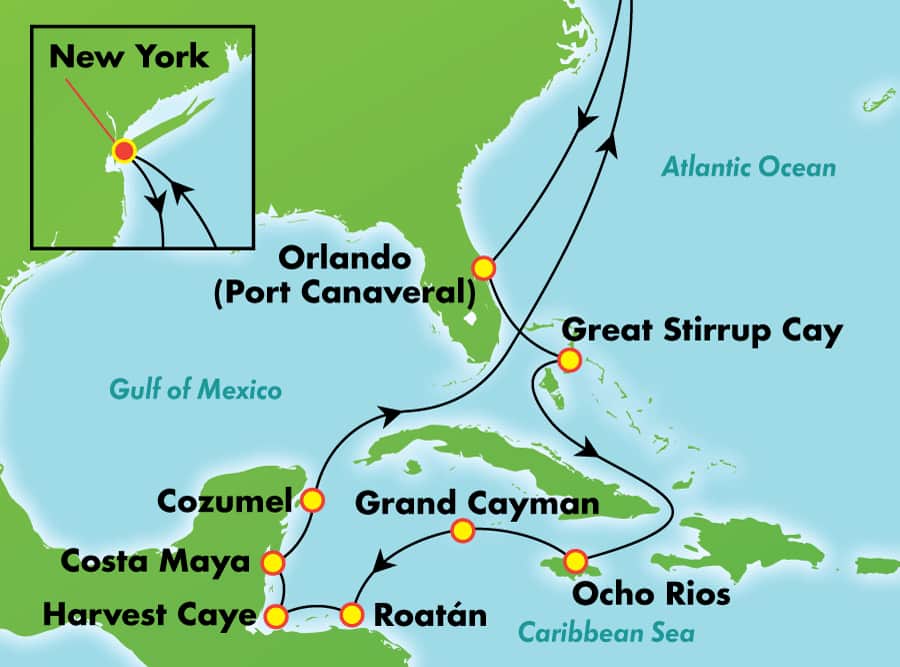 ncl caribbean cruise from new york