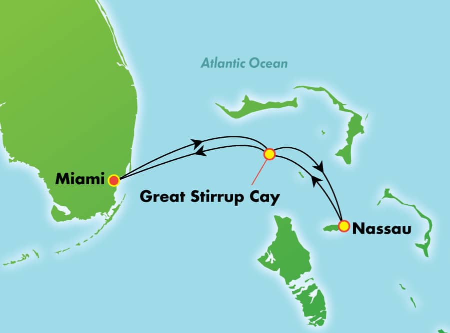 cruise to bahamas from miami 4 days