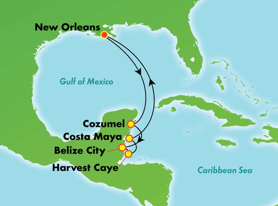 7-Day Western Caribbean from New Orleans | Norwegian Cruise Line