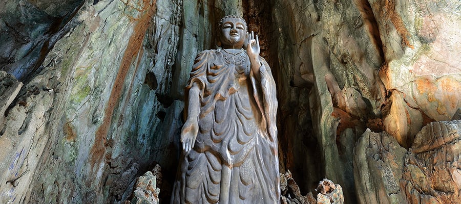Buddha statue in Da Nang Cruise