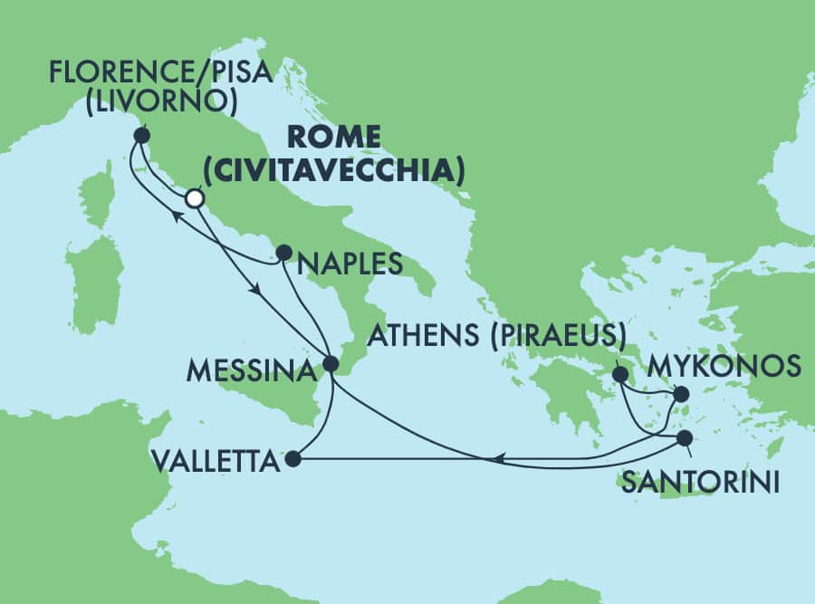 cruise rome and naples