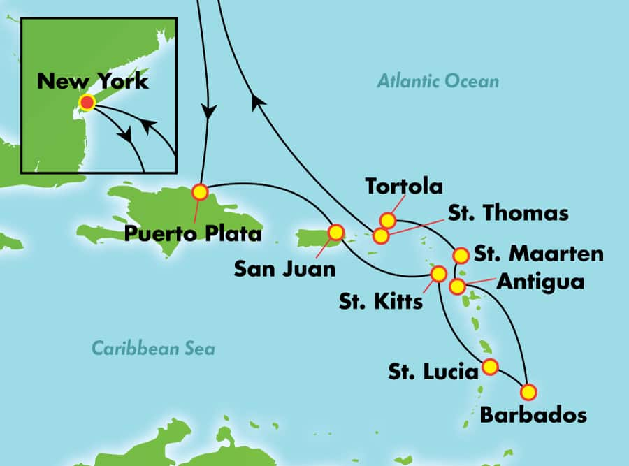 14-Day Southern Caribbean from New York | Norwegian Cruise Line