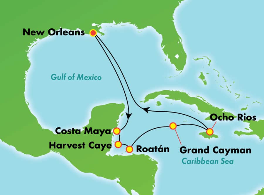 9-Day Western Caribbean from New Orleans | Norwegian Cruise Line