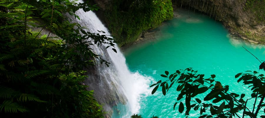 Take a hike to the Descave Waterfall, one of the most beautiful sights the islan