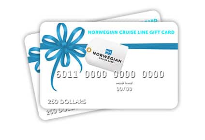 norwegian cruise line gift card discount
