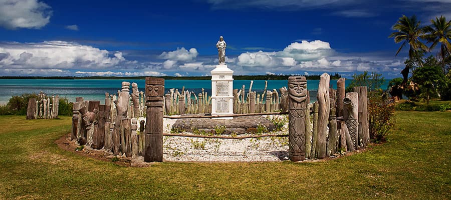 Memorial on Isle of Pines