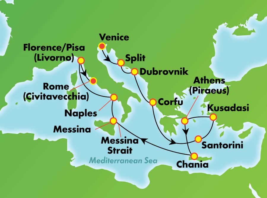11-Day Greek Isles & Italy from Venice | Norwegian Cruise Line