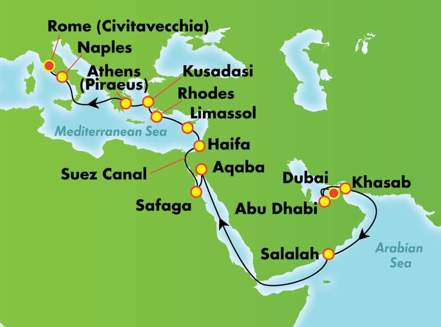 egypt israel greece cruise