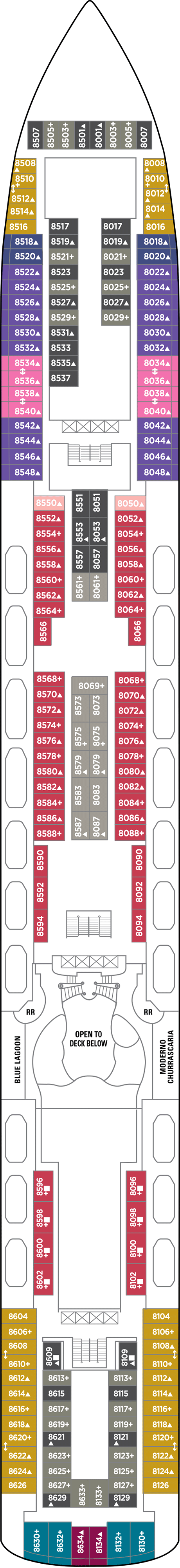 Norwegian Jewel Cruise Ship Deck Plans | Norwegian Cruise Line