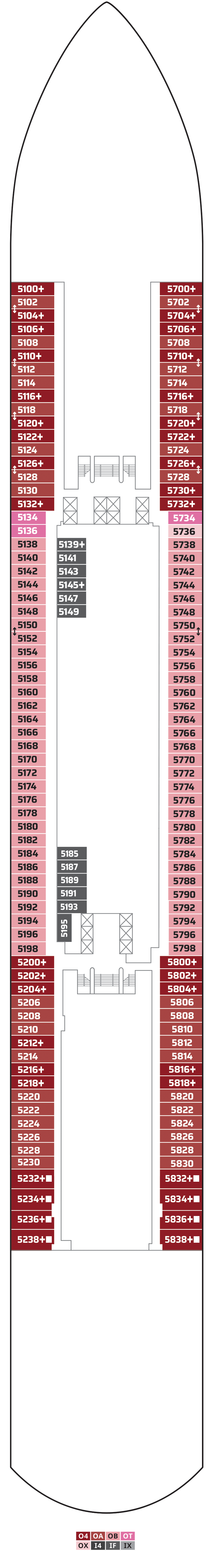 Norwegian Luna Cruise Ship | Deck Plans | Norwegian Cruise Line