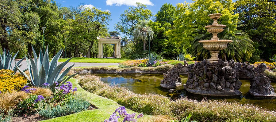 Fitzroy Gardens on Cruises to Melbourne