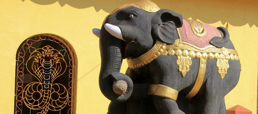 Elephant Statue on Cruises to Mangalore