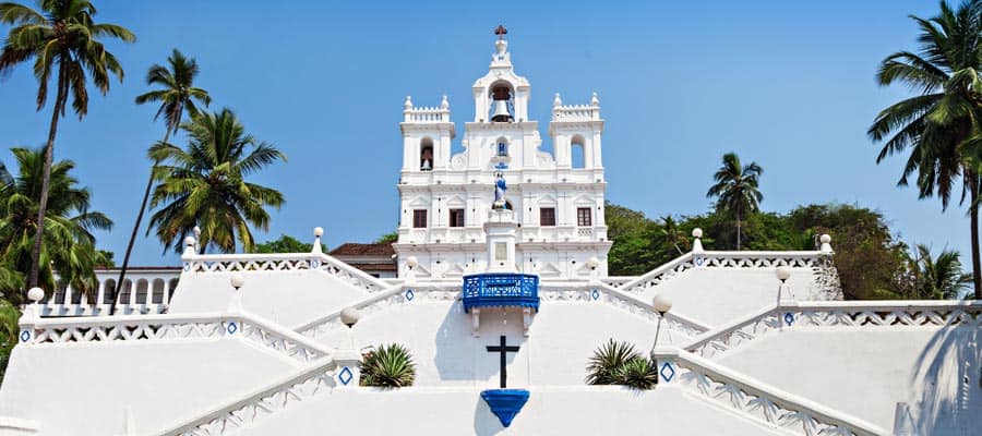 Our Lady of the Immaculate Conception Church on Mormugao Goa Cruises
