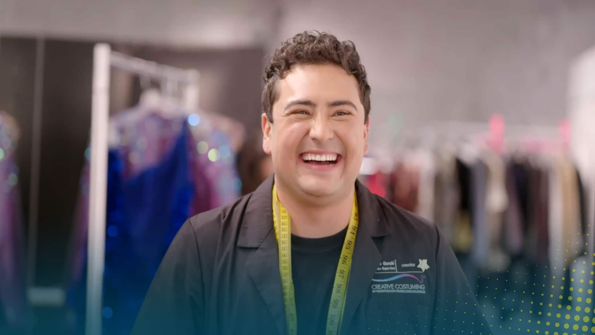 Norwegian Viva Wardrobe Supervisor Joseph featured in NCL's Meet The Crew series.