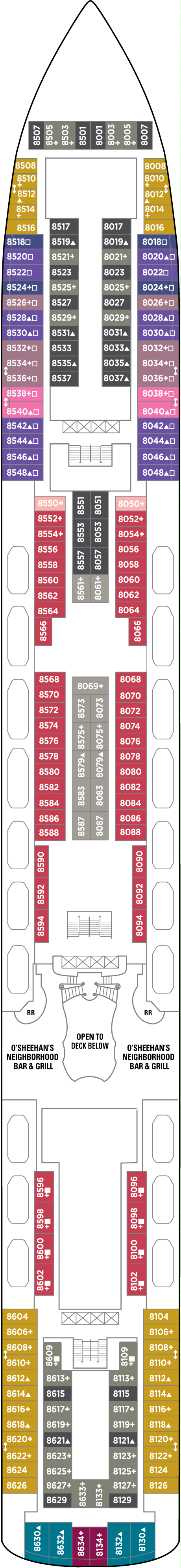 Norwegian Pearl Cruise Ship Deck Plans Norwegian Cruise Line