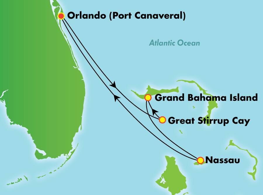 4-Day Bahamas & Florida from Orlando (Port Canaveral) | Norwegian ...