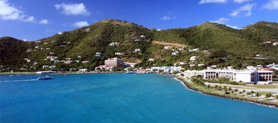 Coastline of Tortola