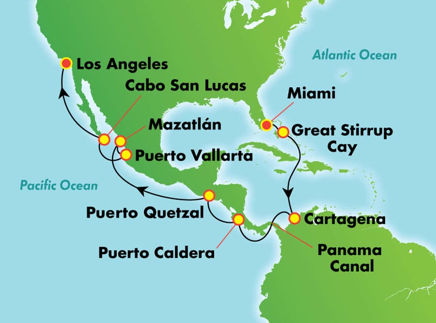 16-Day Panama Canal Explorer: Ocean to Ocean from Miami | Norwegian ...