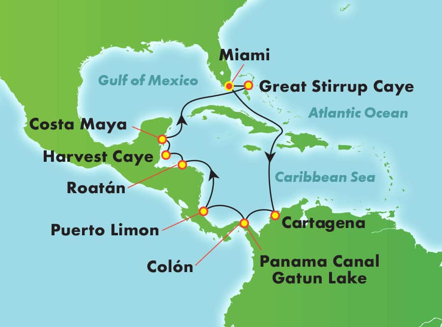 12-Day Panama Canal from Miami | Norwegian Cruise Line